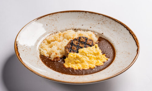 オムグリルハンバーグカレー
